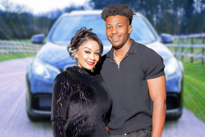 Zari Hassan and her son Pinto Tale