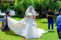 Stephen Kasolo weds lover Grace