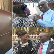 Citizen TV presenter Fred Machoka unable to hold his tears on his 70th birthday celebrations
