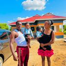 Content creator Nicholas Kioko and his family