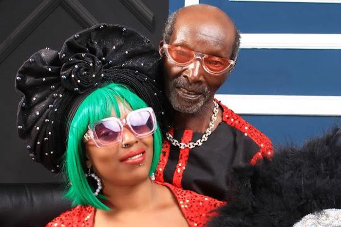 Manzi wa Kibera and the late Samuel Nzioki Ndunda aka Fundi Kijana