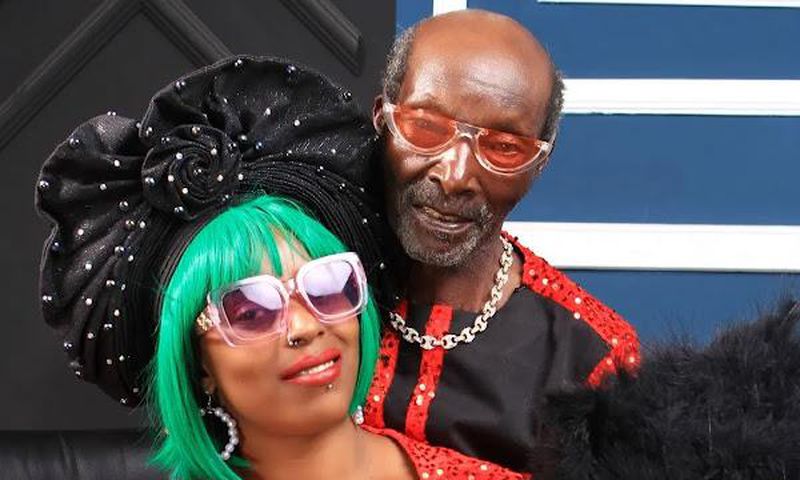 Manzi wa Kibera and the late Samuel Nzioki Ndunda aka Fundi Kijana