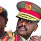 President Yoweri Museveni (left) and Muhoozi Kainerugaba