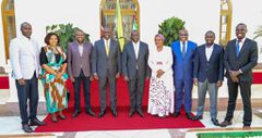 President William Ruto meets Parliamentary leaders at State House on April 3, 2023