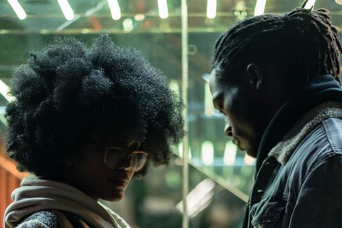 Black couple disappointed with problems in relationship [Photo: PNW Production]