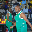 Jalang'o playing basketball with the national assembly team