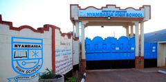 Nyambaria High School gate