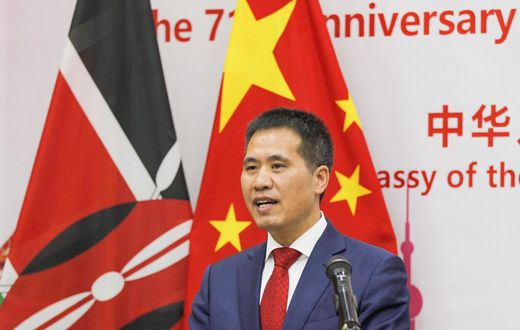 Chinese Ambassador to Kenya Zhou Pingjian