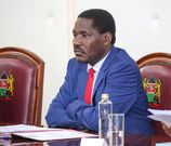 Former Agriculture CS Peter Munya attending President William Ruto's first Cabinet meeting on Tuesday, September 27, 2022, at State House, Nairobi.