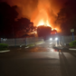 Huge fire breaks out at Kenyatta University & destroys property
