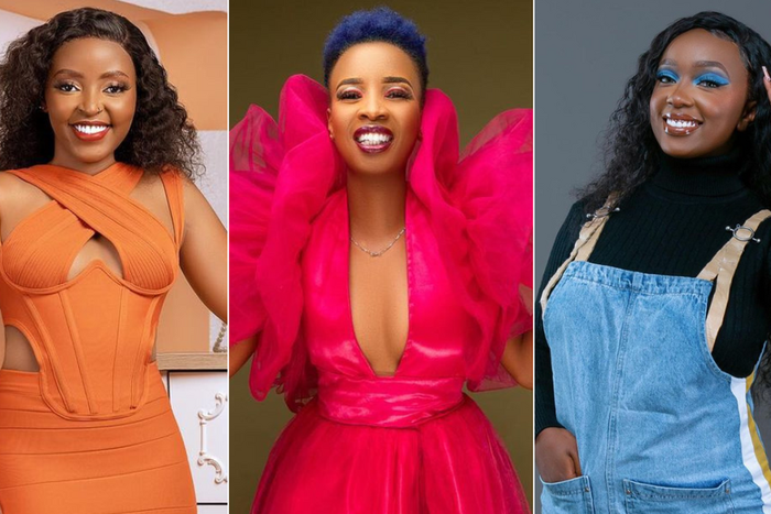 From left: Mungai Eve, Carol Sonie and Keranta