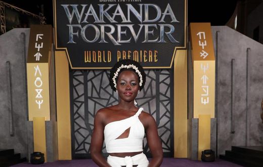 Lupita Nyong'o. She is the ambassador for De Beers, A Diamonds mining company