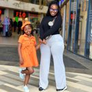 Yvette Obura and her daughter Mueni( Instagram)