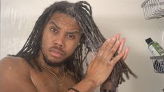 It's important to wash and clean dreadlocks [YouTube]