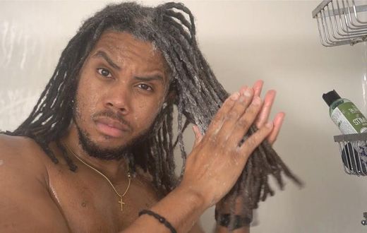 It's important to wash and clean dreadlocks [YouTube]