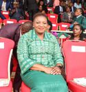 Health CS Susan Nakhumicha at the 2023 Mashujaa Day celebrations at Kericho Green Stadium on October 20, 2023
