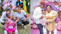 Karen Nyamu, Samidoh, Edday Nderitu & their children