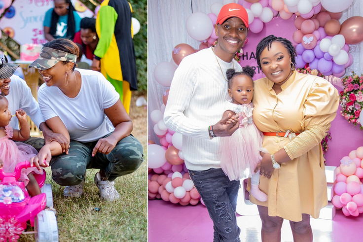 Karen Nyamu, Samidoh, Edday Nderitu & their children