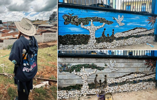 Global icon Madonna honours SHOFCO founder Kennedy Odede with muralTITLE