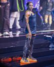 American star sprinter Sha'Carri Richardson at the Nike On Air event in Paris on April 11, 2024