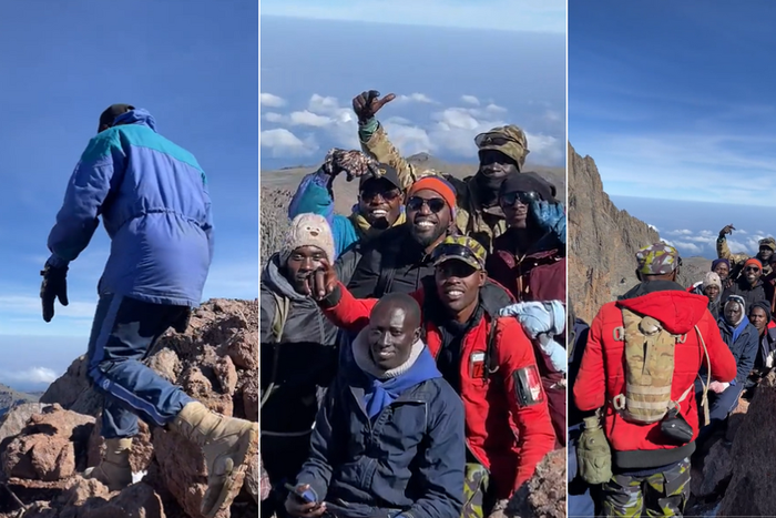 Watch Larry Madowo's unexpected encounter with KDF soldiers at Mt Kenya