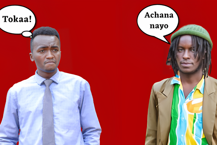 Austin Muigai (left) and Vinnie Baite