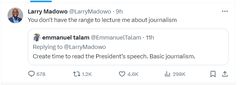 Larry Madowo's post on X