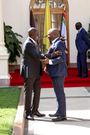 President William Ruto with Lang'ata MP Jalango at State House on February 7, 2023