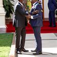 President William Ruto with Lang'ata MP Jalango at State House on February 7, 2023