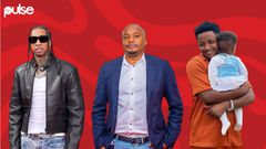 Rapper Tyga, Jaguar and Thee Pluto