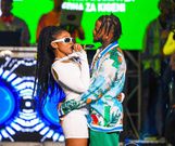 Diamond & Zuchu causes a stir with steamy 'Mtusubiri' performance