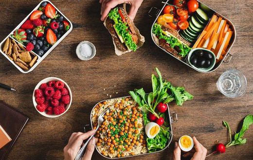 Healthy lunches for work