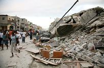 Aftermath of the earthquake that struck Haiti in 2010
