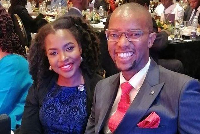 Celebrity couple Waihiga Mwaura and Joyce Omondi