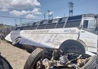 Pwani University bus collides with matatu in Naivasha on March 30, 2023
