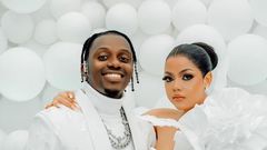 Rayvanny and his girlfriend Fayvanny