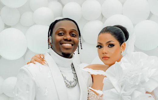 Rayvanny and his girlfriend Fayvanny