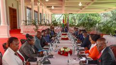 President William Ruto chairing a Cabinet meeting
