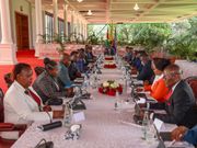 President William Ruto chairing a Cabinet meeting