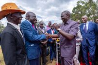 President William Ruto reunites with teachers & former schoolmates at Kamagut Primary School