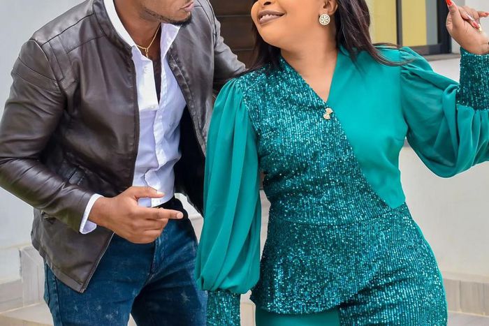 Gospel singer Size 8 Reborn and husband DJ Mo