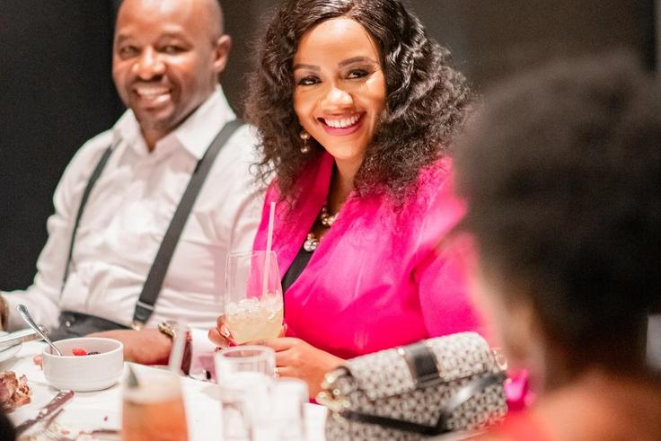 Former Laikipia Woman Rep Cate Waruguru was treated to a sumptuous dinner by her husband Peter Waweru to celebrate her 37th birthday in style.