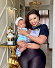 Vera Sidika and her second born child Ice Brown