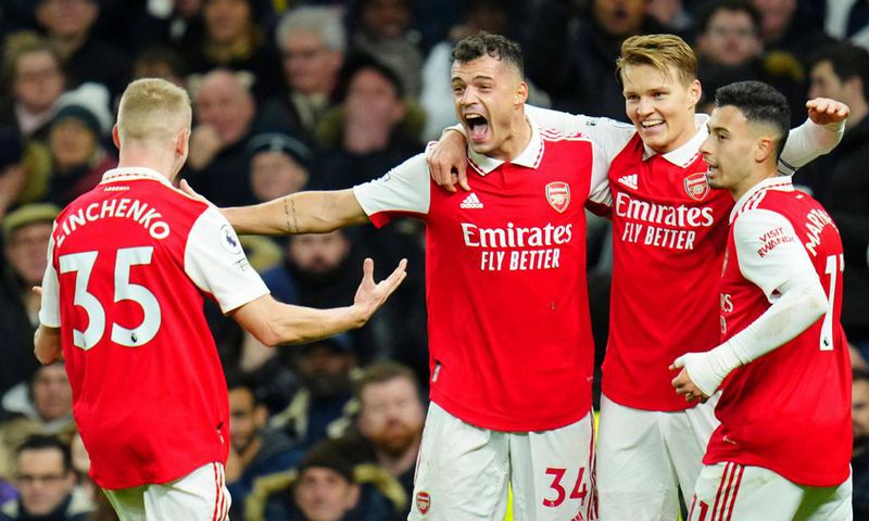 Aresnal's win over Tottenham put them eight points clear of the nearest title chaser