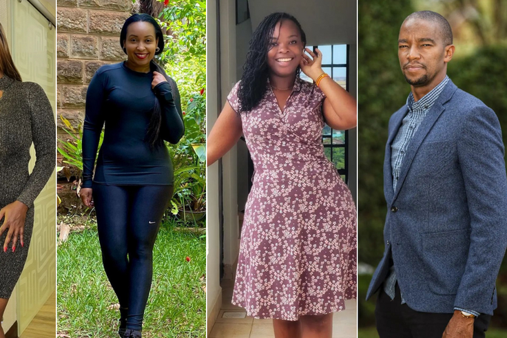 Sanaipei Tande, Sheila Mwanyingha, Yvette Obura and Waihiga Mwaura