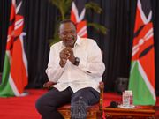 Former president Uhuru Kenyatta