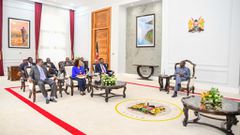President William Ruto convened a meeting of the heads of the three arms of government at State House, Nairobi, on Monday, January 22, 2024