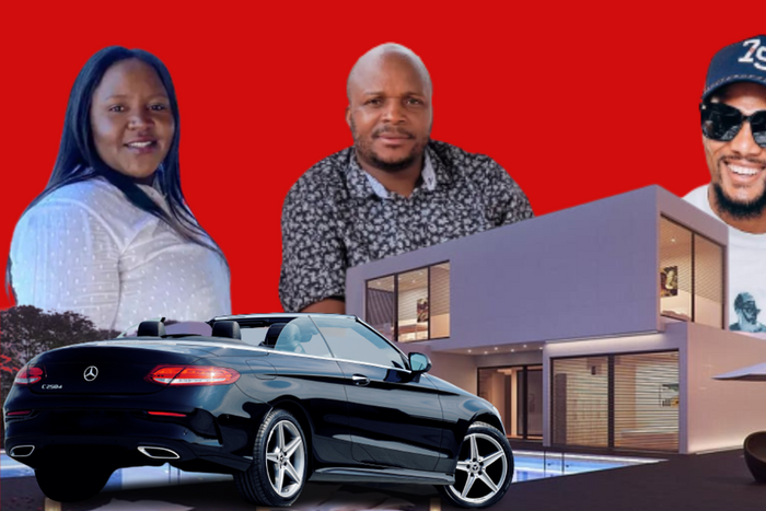 From left: Sarah Kabu, Jalang'o and KRG The Don