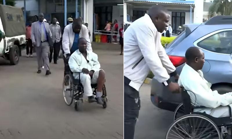 Chaos erupt at Mama Lucy Hospital as DCI arrests gunshot victim before treatment