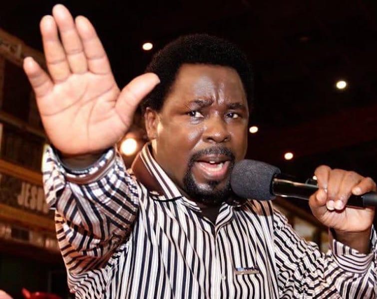 TB Joshua, late founder of the Synagogue Church of All Nations (SCOAN)